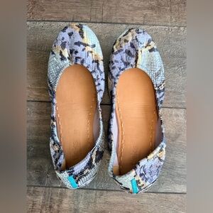 Tieks Lavender Snake Size 10 in excellent condition